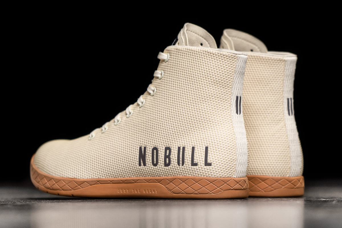 Nobull High-Top Women's Trainers White | Australia (JB4638)